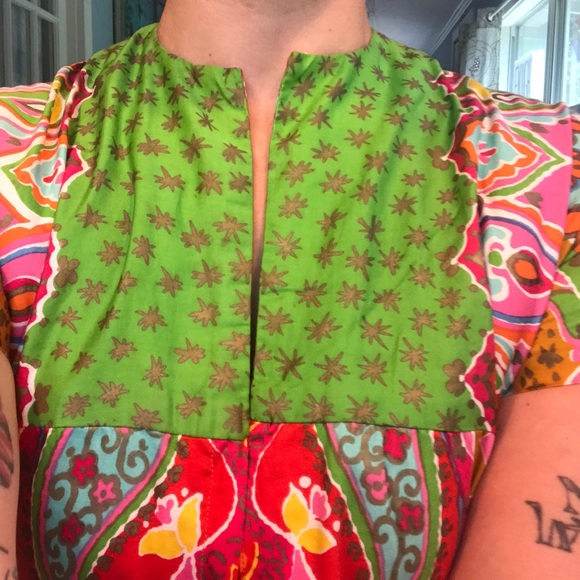 Groovy Made In California Vintage Dress 🤩 - Picture 8 of 9